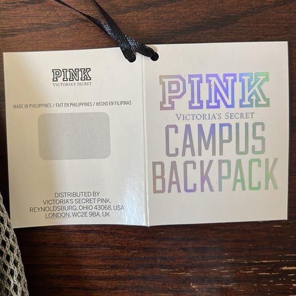 PINK Victoria’s Secret VS Campus Backpack Camouflage Camo Travel Pack Bag NWT